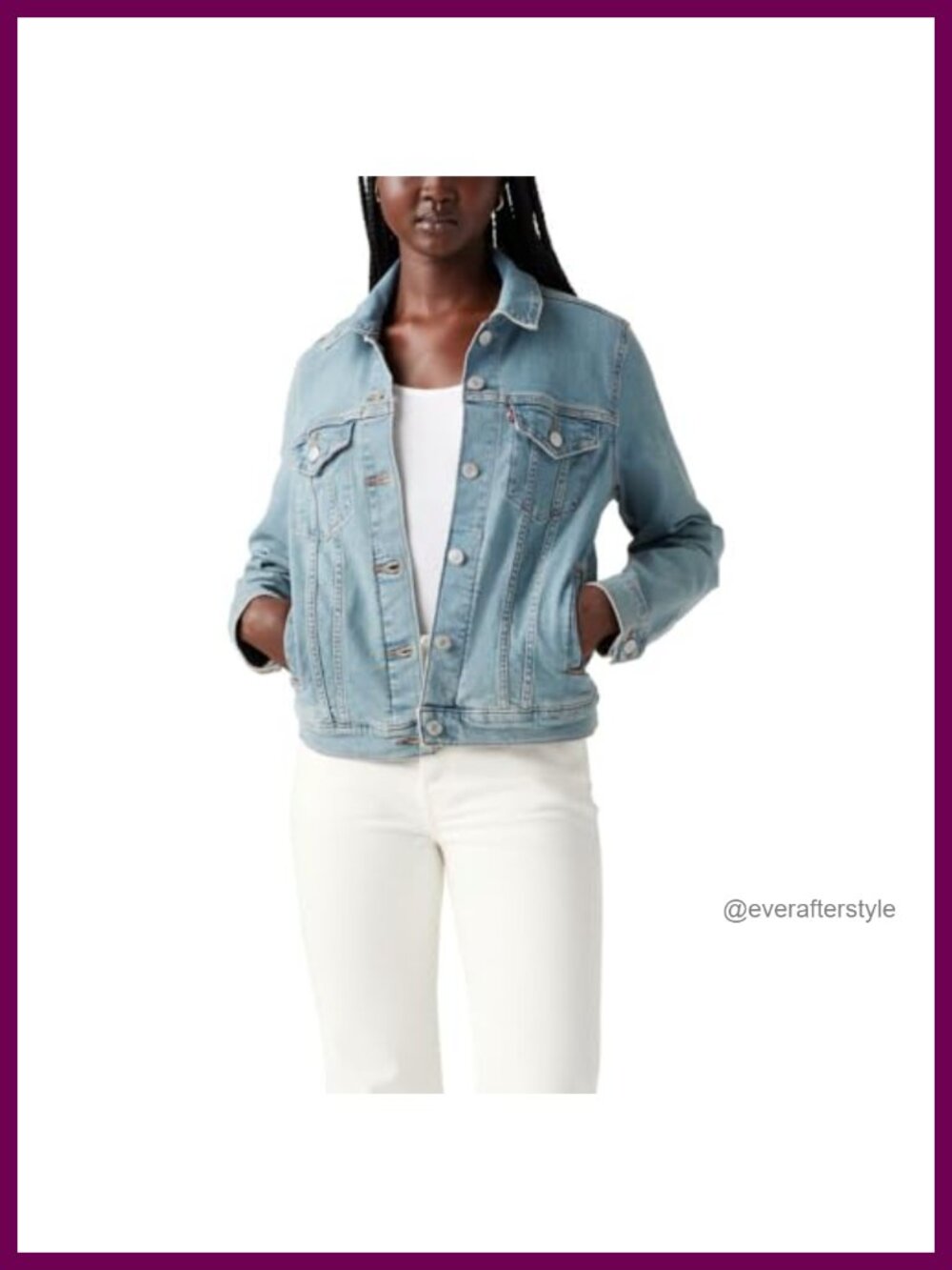 Levi's Original Trucker Denim Jacket Long Sleeve Button Front